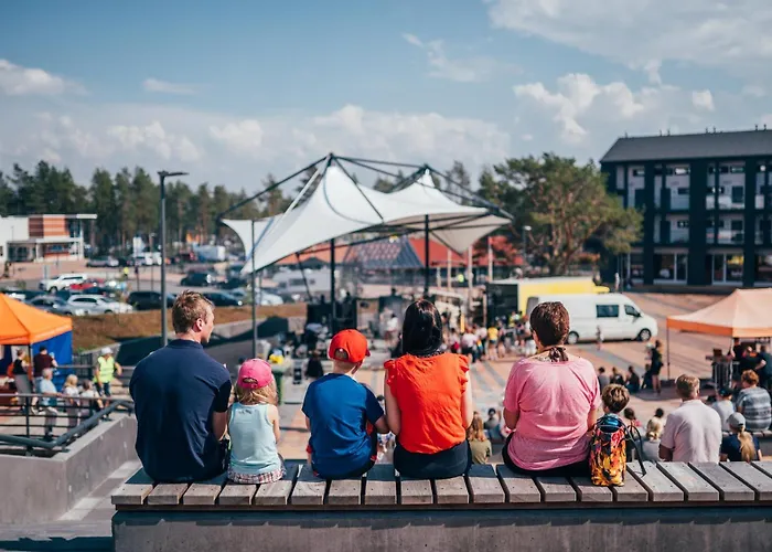 Lomahuoneisto Kalajoen Hiekat B 4 Semesterbostad *